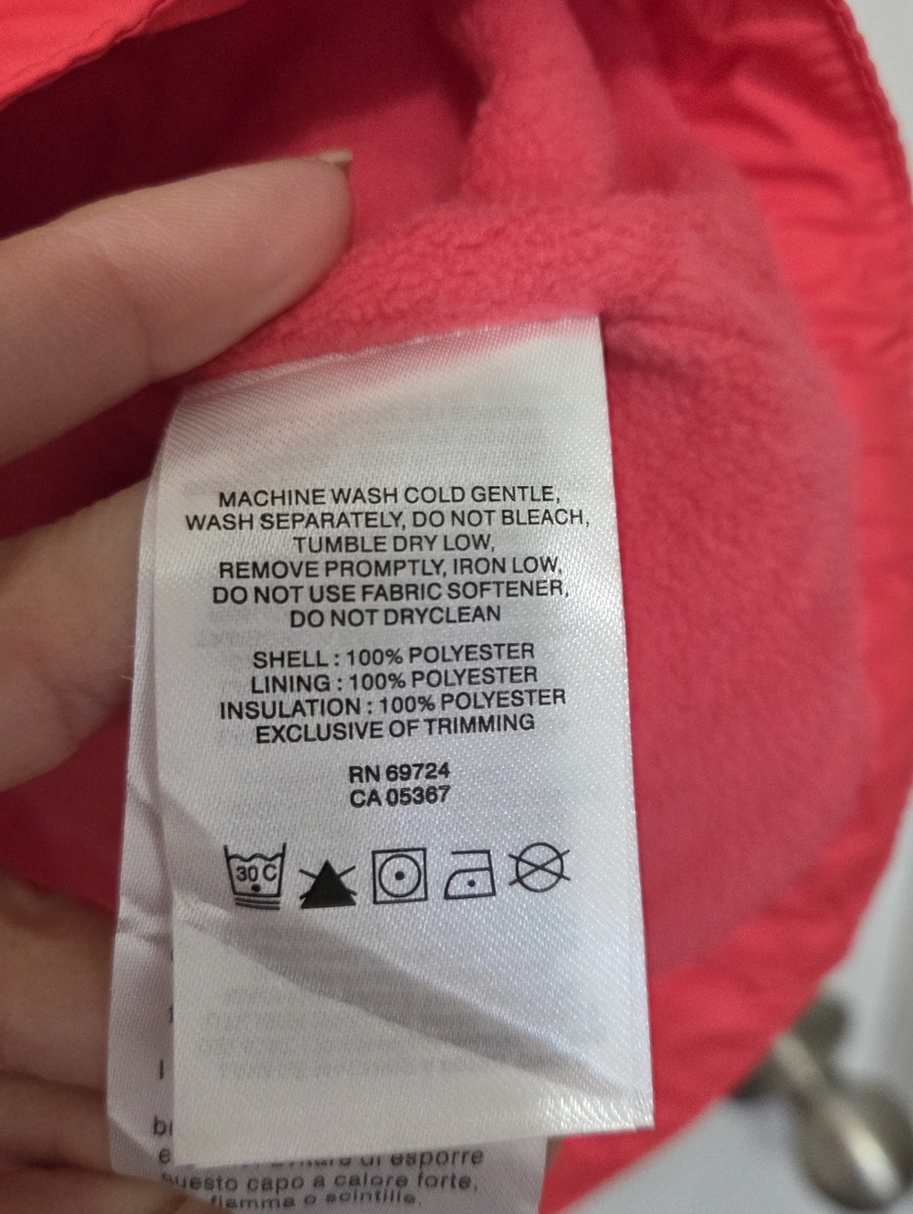 Columbia Women's Shining Light ll Hot Coral Pink Vest Size Small - Picture 5 of 8